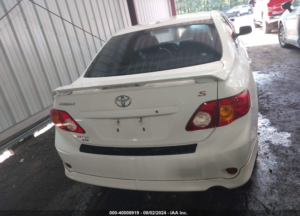 2009 TOYOTA COROLLA S VIN: 1NXBU40E99Z021205