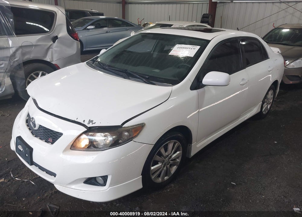 2009 TOYOTA COROLLA S VIN: 1NXBU40E99Z021205