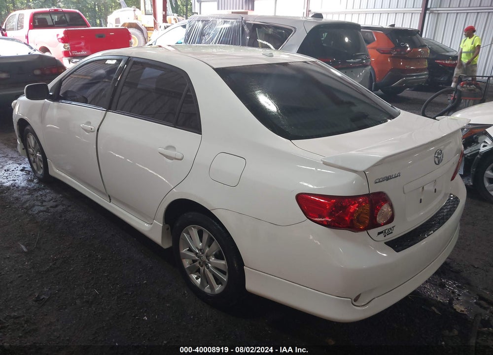 2009 TOYOTA COROLLA S VIN: 1NXBU40E99Z021205