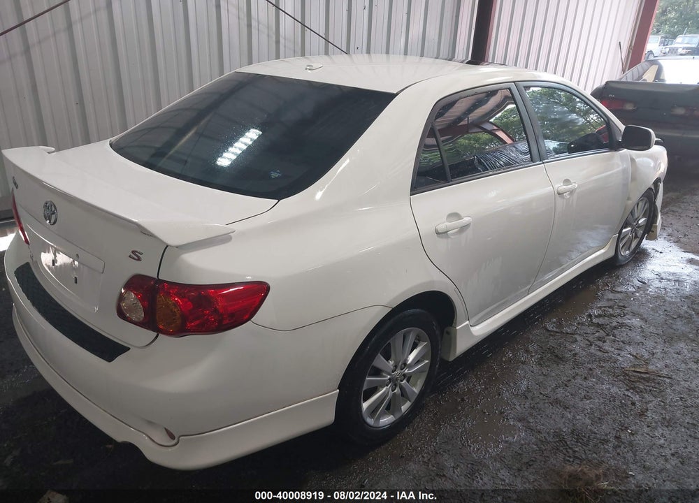 2009 TOYOTA COROLLA S VIN: 1NXBU40E99Z021205