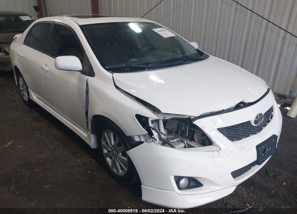 2009 TOYOTA COROLLA S VIN: 1NXBU40E99Z021205