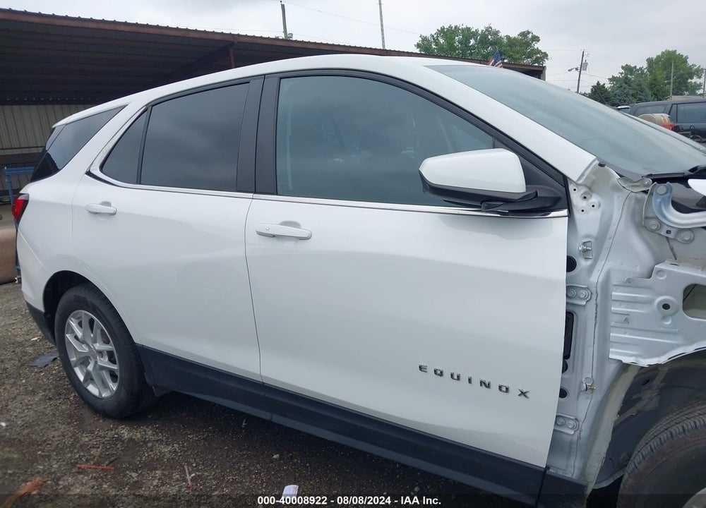 2022 CHEVROLET EQUINOX VIN: 3GNAXUEV2NL214212