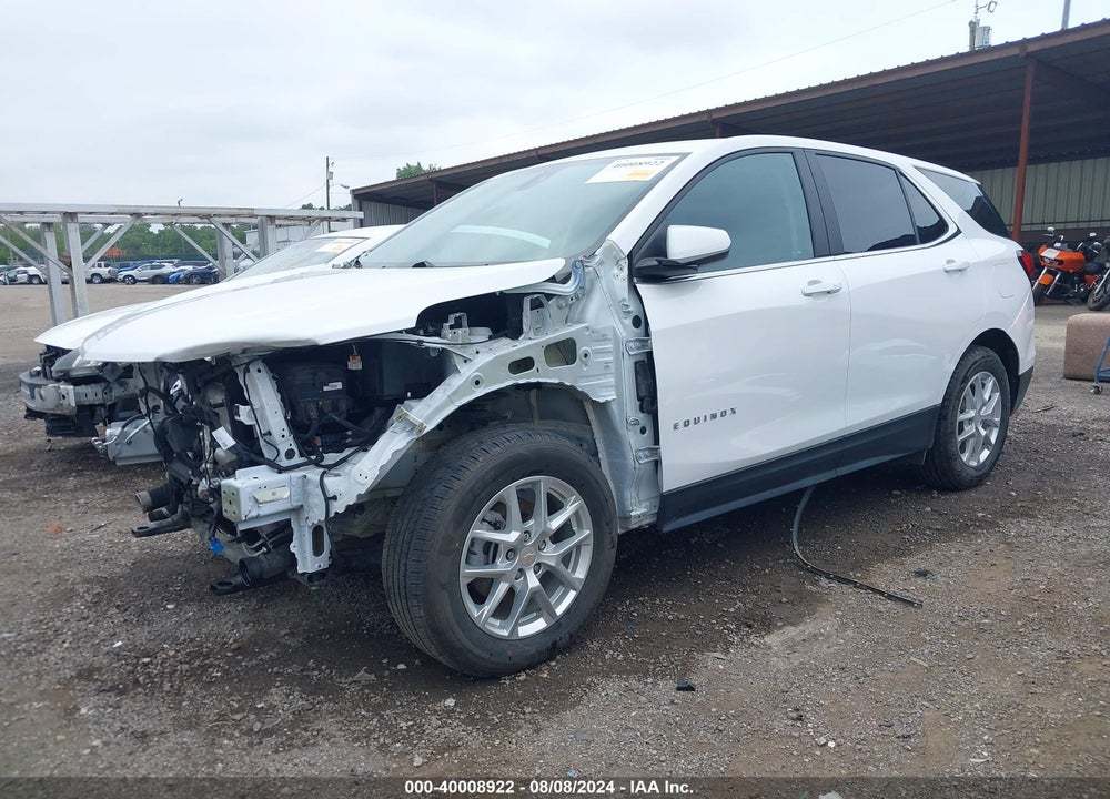 2022 CHEVROLET EQUINOX VIN: 3GNAXUEV2NL214212