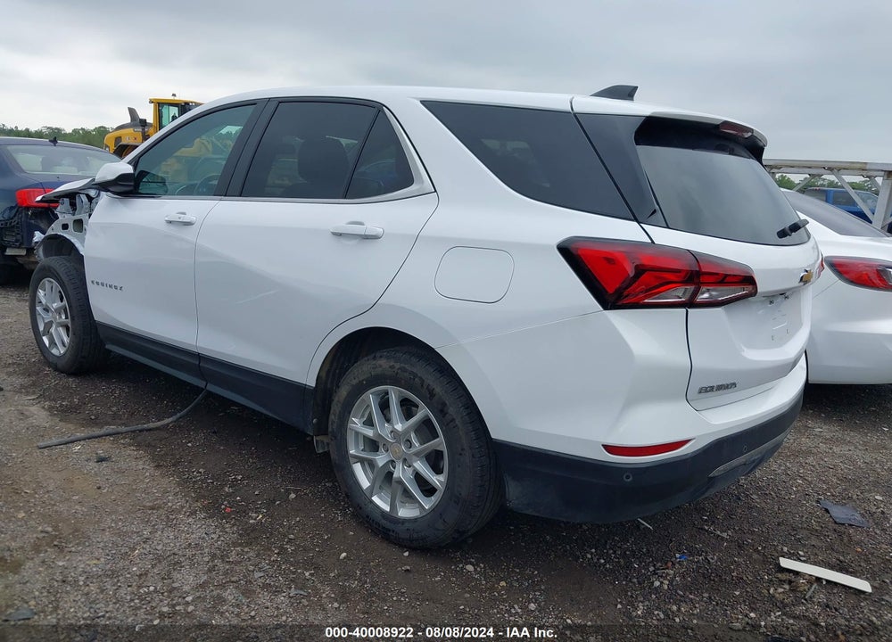 2022 CHEVROLET EQUINOX VIN: 3GNAXUEV2NL214212