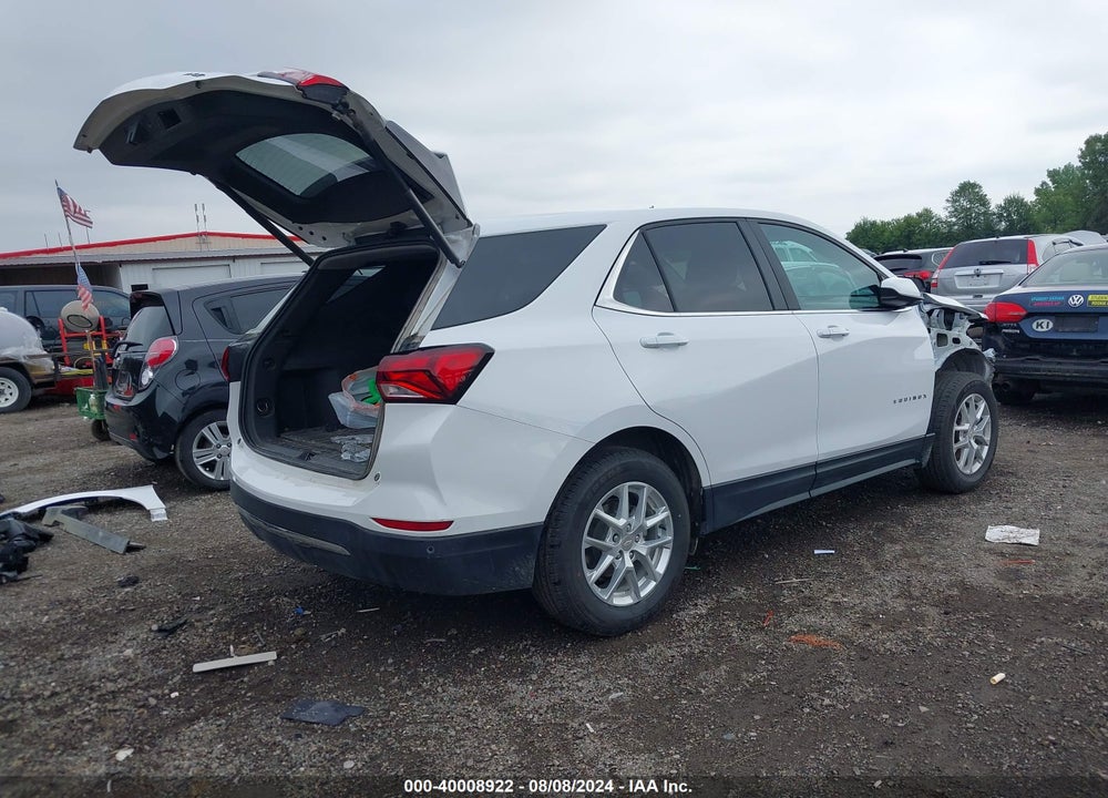 2022 CHEVROLET EQUINOX VIN: 3GNAXUEV2NL214212