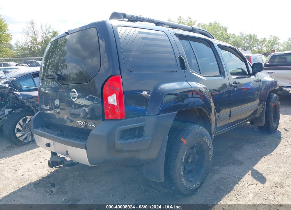 2012 NISSAN XTERRA PRO - 4X VIN: 5N1AN0NW1CC523691