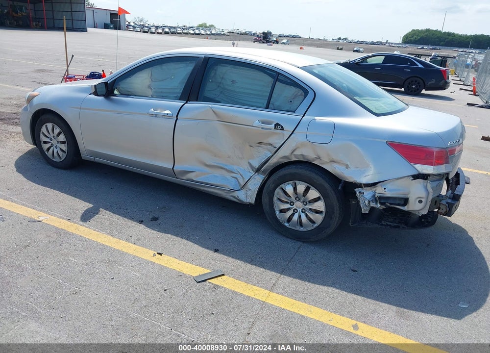 2012 HONDA ACCORD 2.4 LX VIN: 1HGCP2F32CA091858