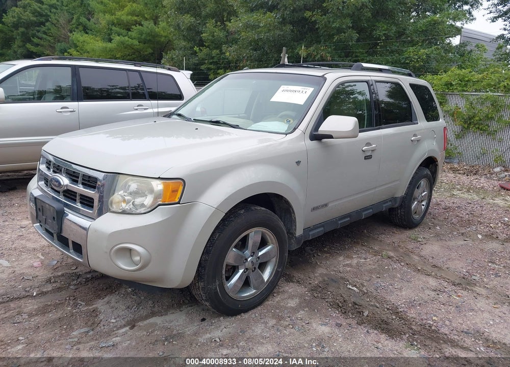 2008 FORD ESCAPE LIMITED VIN: 1FMCU94108KC80748