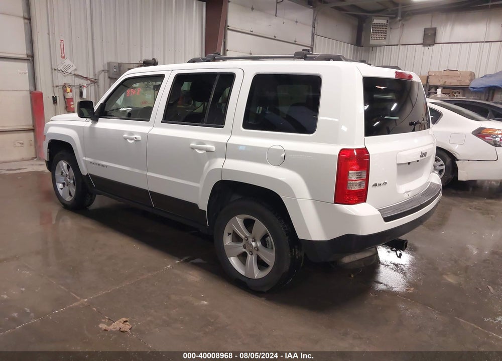 2015 JEEP PATRIOT LATITUDE VIN: 1C4NJRFB0FD417538