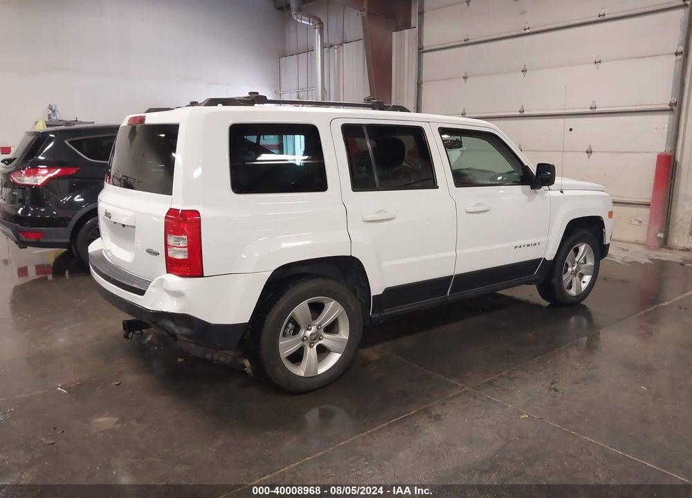 2015 JEEP PATRIOT LATITUDE VIN: 1C4NJRFB0FD417538