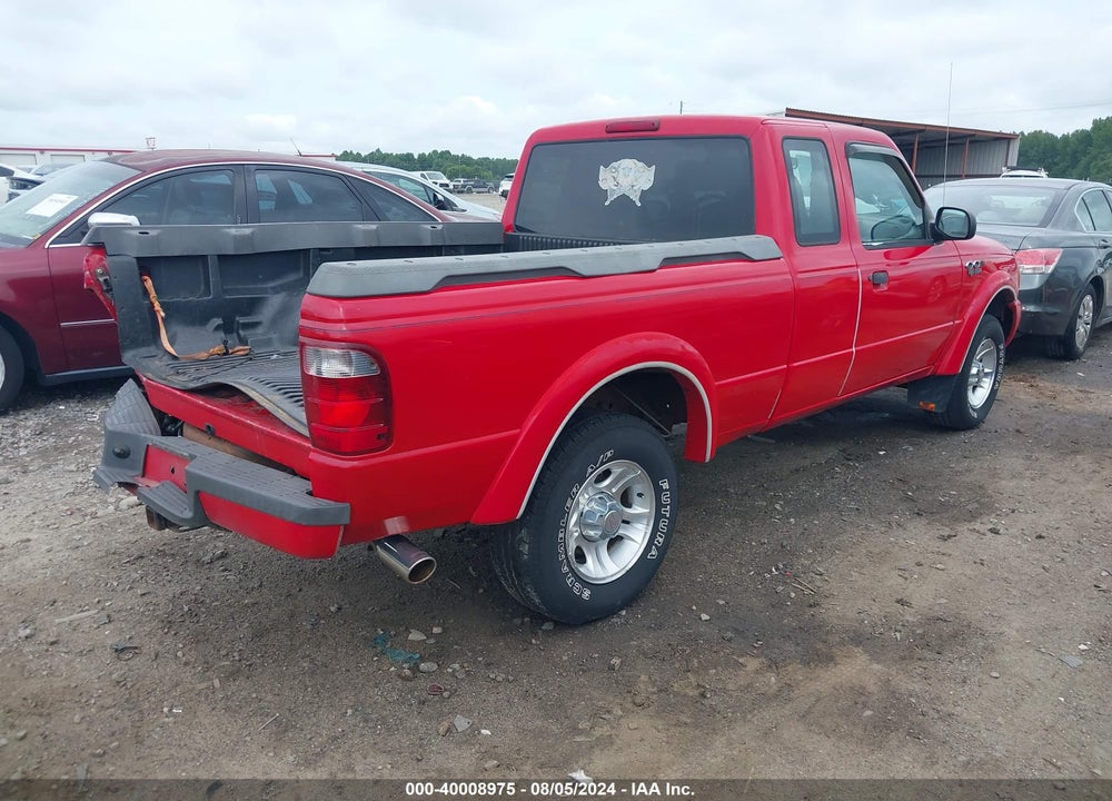 2001 FORD RANGER EDGE/XLT VIN: 1FTYR14E81TA56000