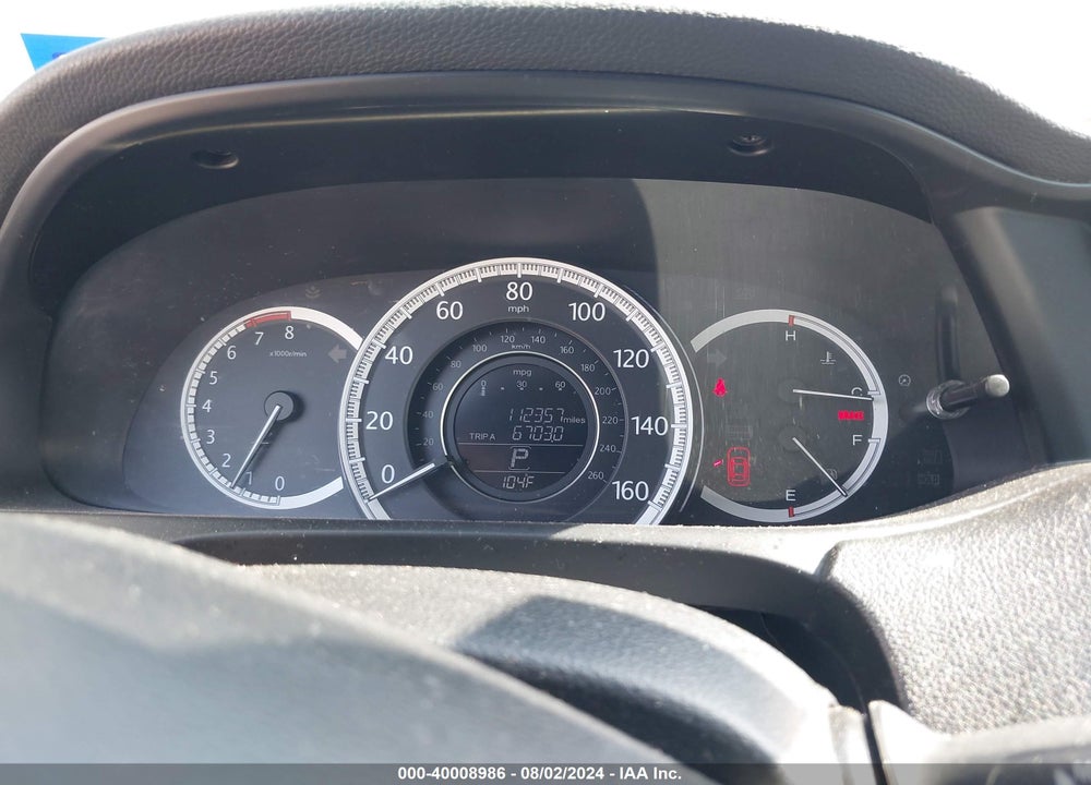 2014 HONDA ACCORD VIN: 1HGCR2F87EA140318