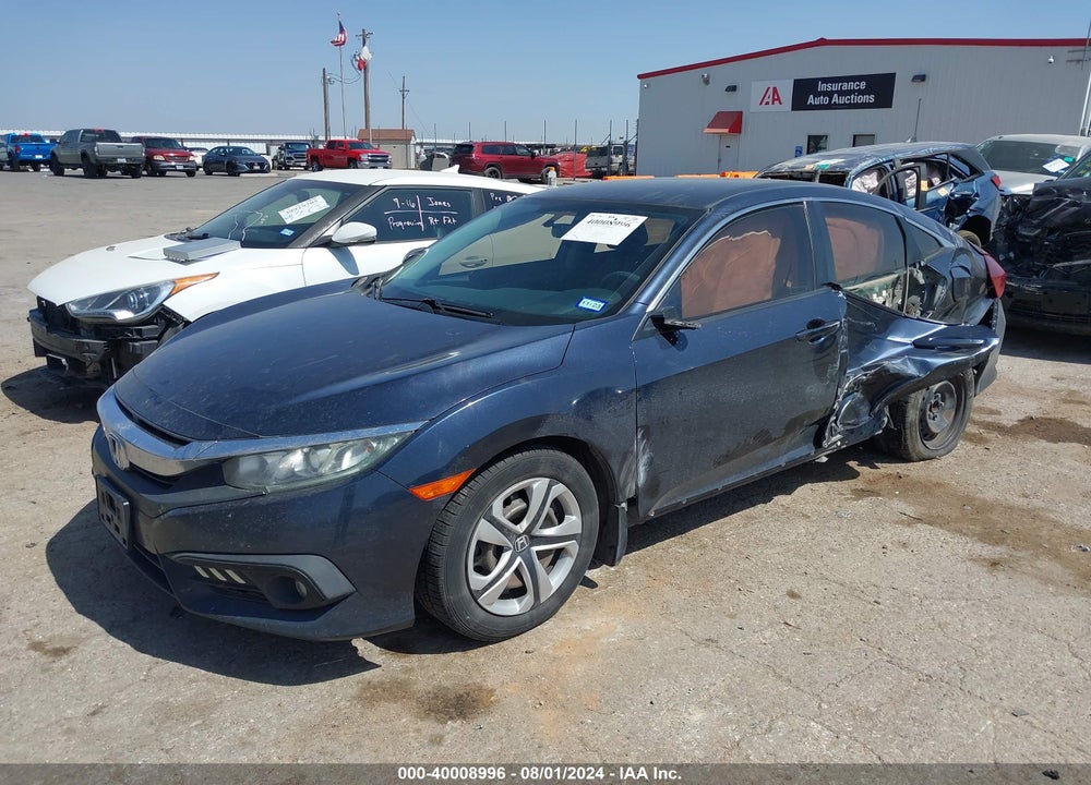 2017 HONDA CIVIC LX VIN: 19XFC2E55HE078259