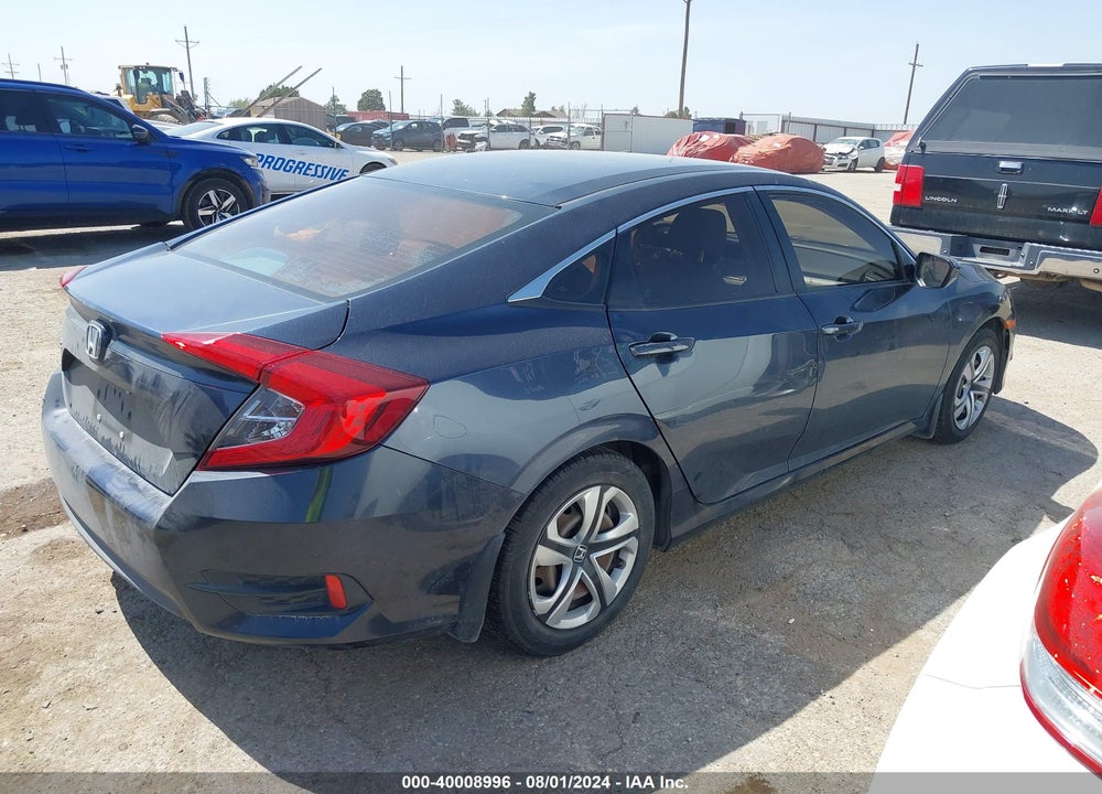 2017 HONDA CIVIC LX VIN: 19XFC2E55HE078259