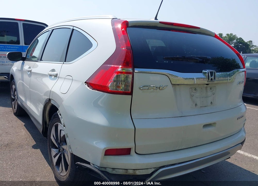 2015 HONDA CR-V TOURING VIN: 5J6RM4H9XFL113672