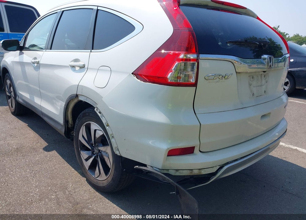 2015 HONDA CR-V TOURING VIN: 5J6RM4H9XFL113672