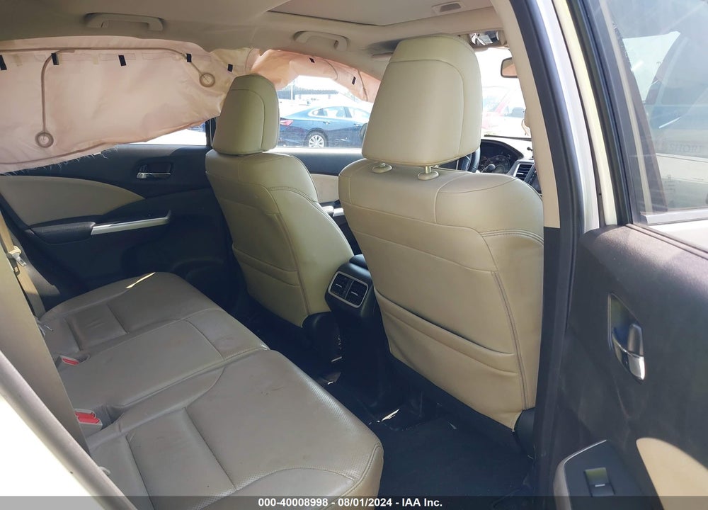 2015 HONDA CR-V TOURING VIN: 5J6RM4H9XFL113672