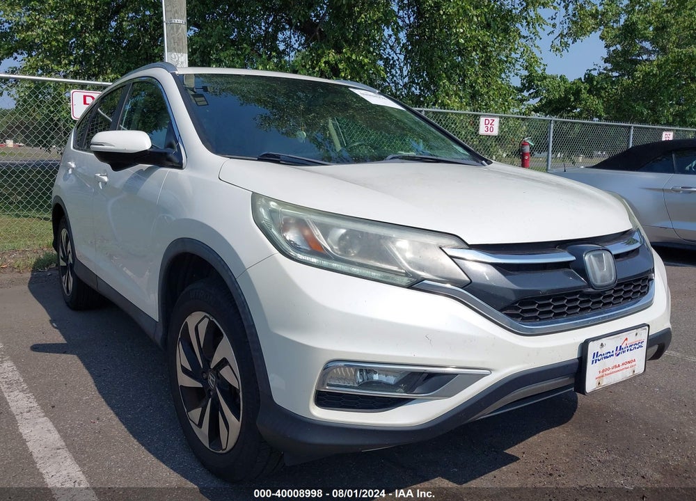 2015 HONDA CR-V TOURING VIN: 5J6RM4H9XFL113672
