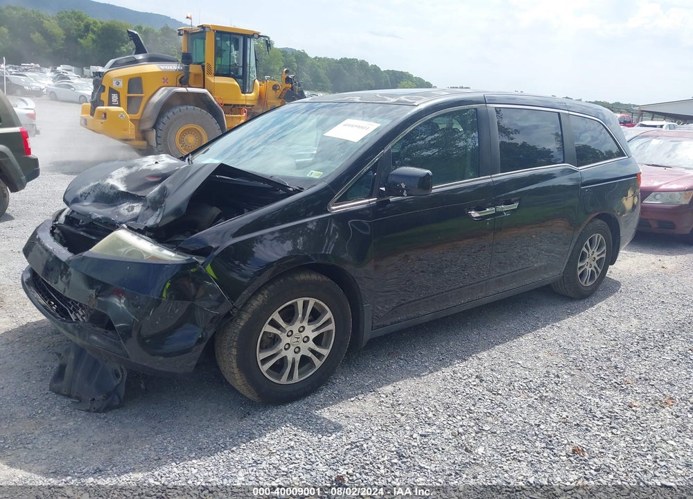 2011 HONDA ODYSSEY EX-L VIN: 5FNRL5H62BB001241
