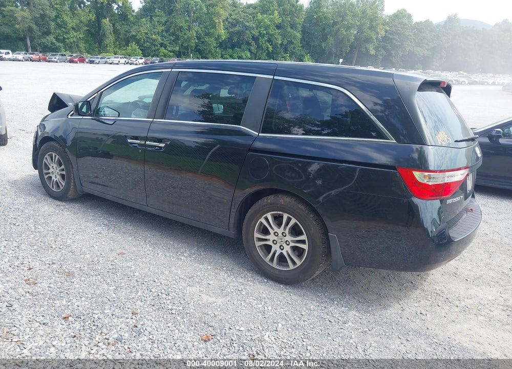 2011 HONDA ODYSSEY EX-L VIN: 5FNRL5H62BB001241