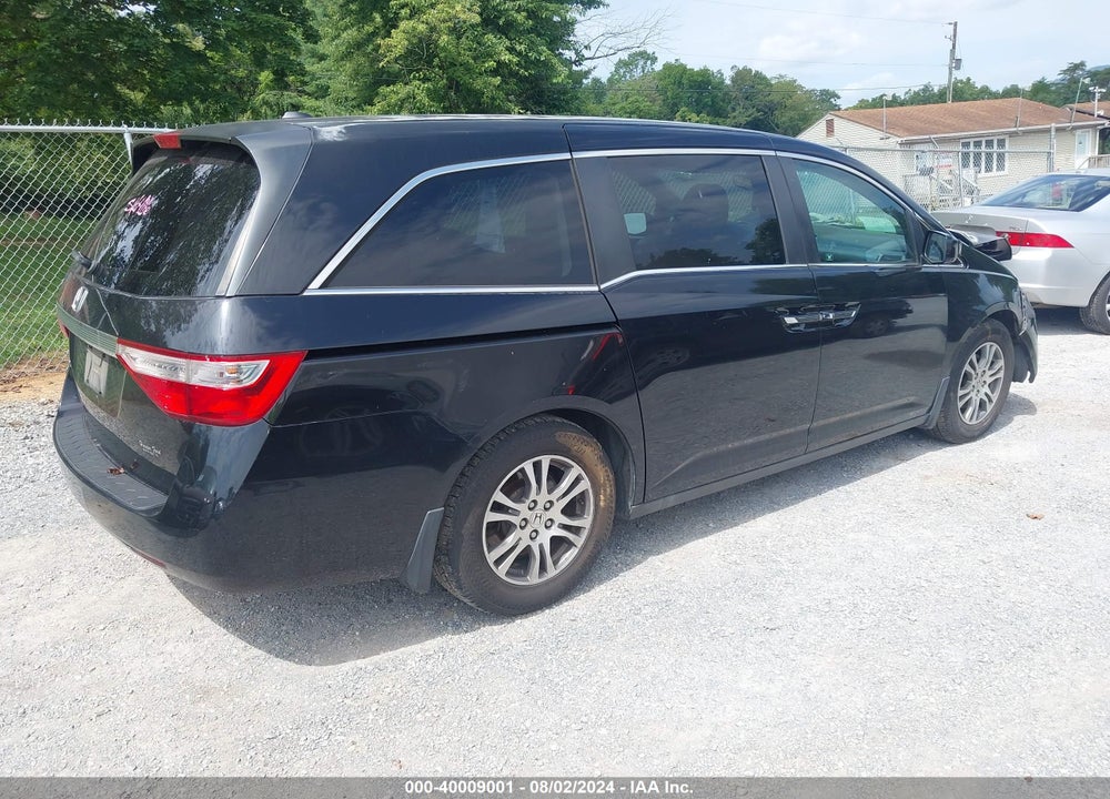 2011 HONDA ODYSSEY EX-L VIN: 5FNRL5H62BB001241