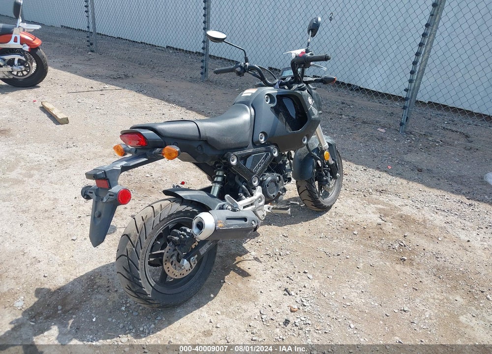 2022 HONDA GROM 125 VIN: MLHJC9215N5001335
