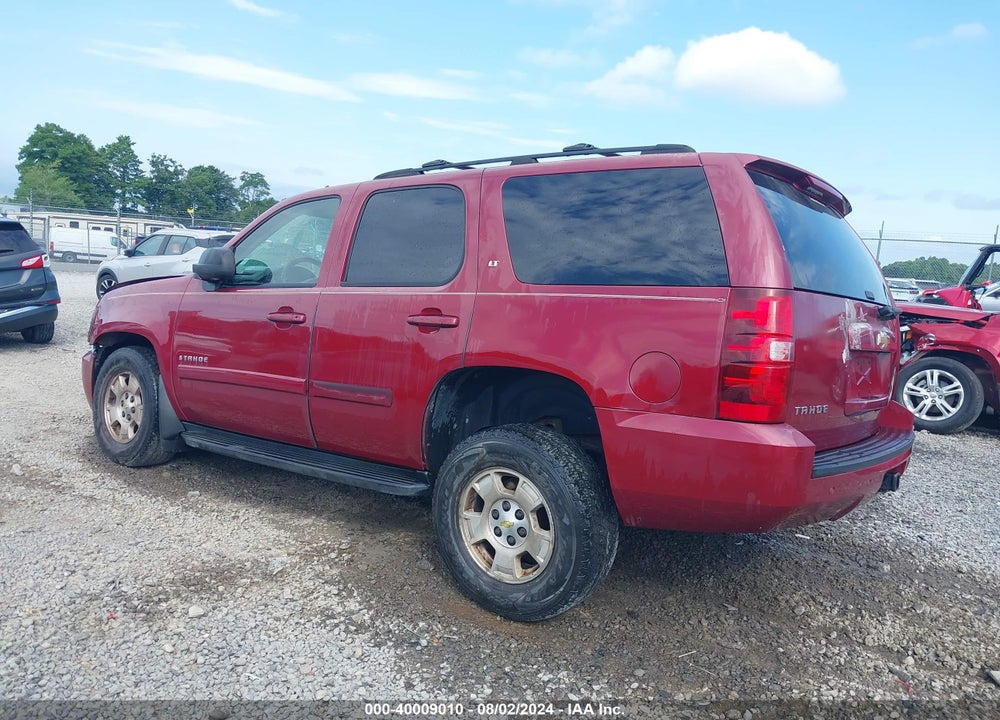 2007 CHEVROLET TAHOE LT VIN: 1GNFK13077J101845