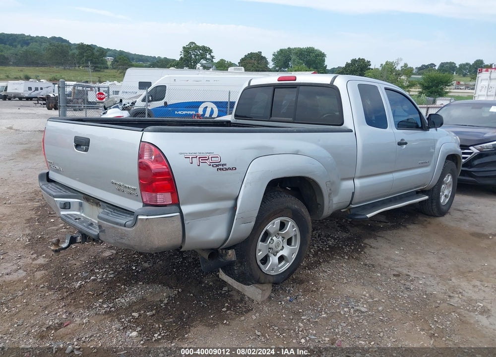 2006 TOYOTA TACOMA PRERUNNER V6 VIN: 5TETU62N96Z258796
