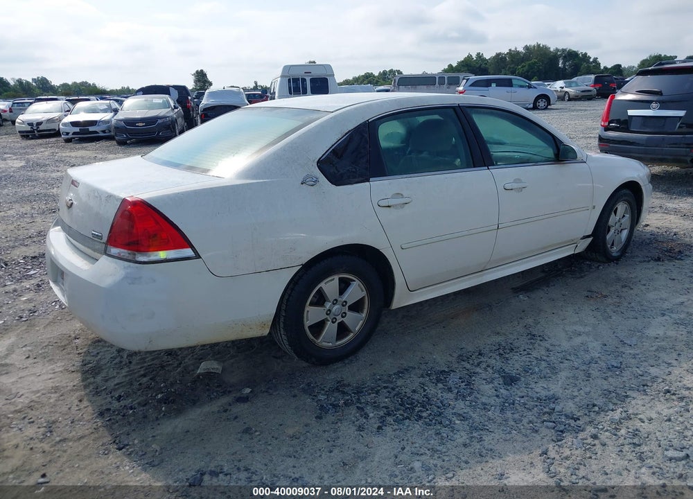 2009 CHEVROLET IMPALA LT VIN: 2G1WT57K691179418