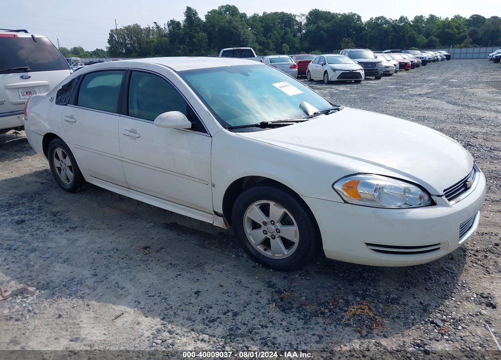 2009 CHEVROLET IMPALA LT VIN: 2G1WT57K691179418