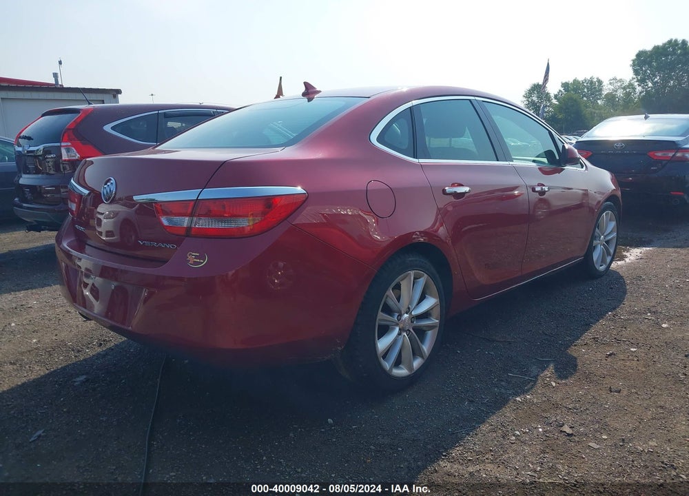 2012 BUICK VERANO LEATHER GROUP VIN: 1G4PS5SK6C4221907