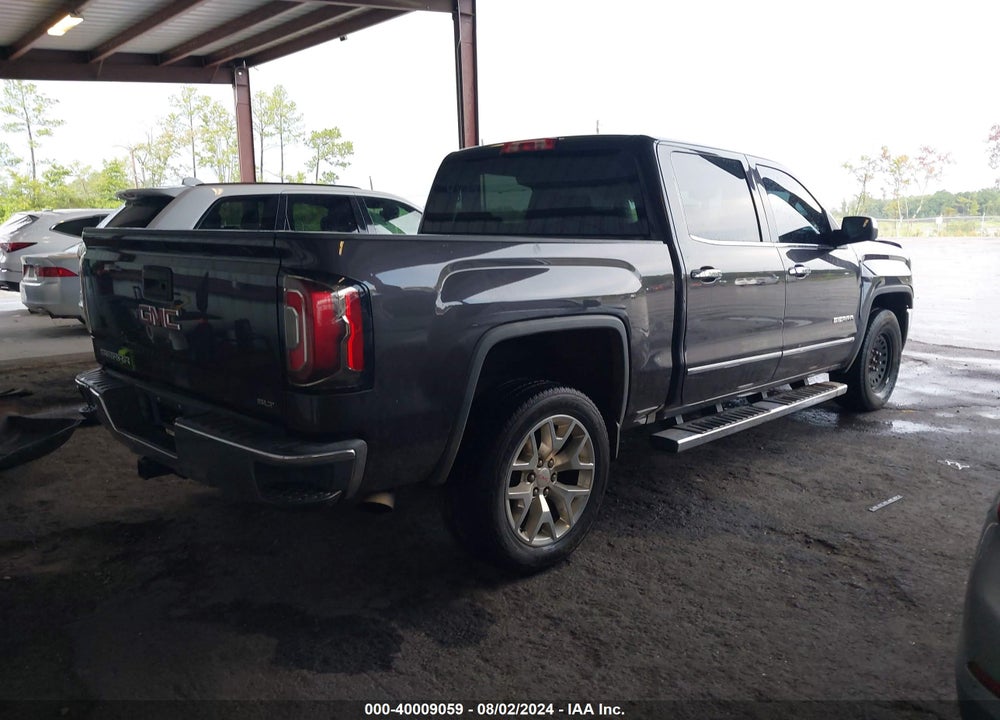 2016 GMC SIERRA 1500 SLT VIN: 3GTP1NEC9GG189829