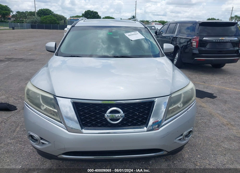 2013 NISSAN PATHFINDER SL VIN: 5N1AR2MN9DC675552