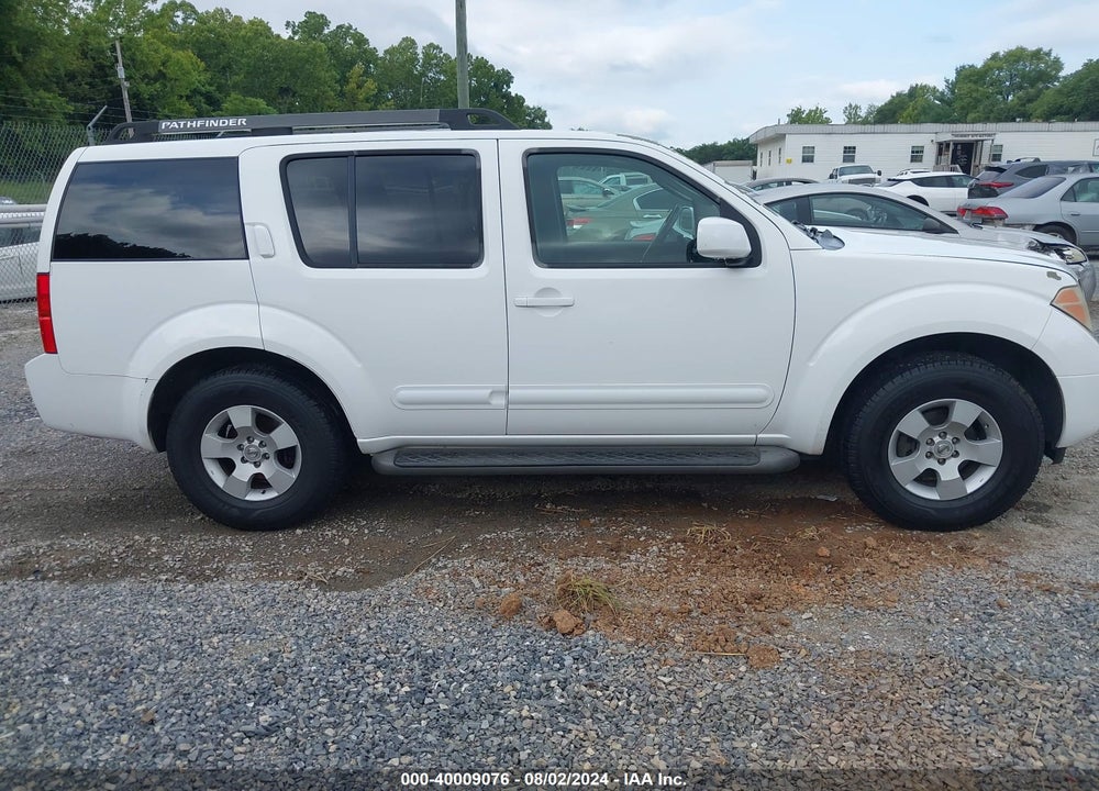 2006 NISSAN PATHFINDER SE VIN: 5N1AR18W16C635241