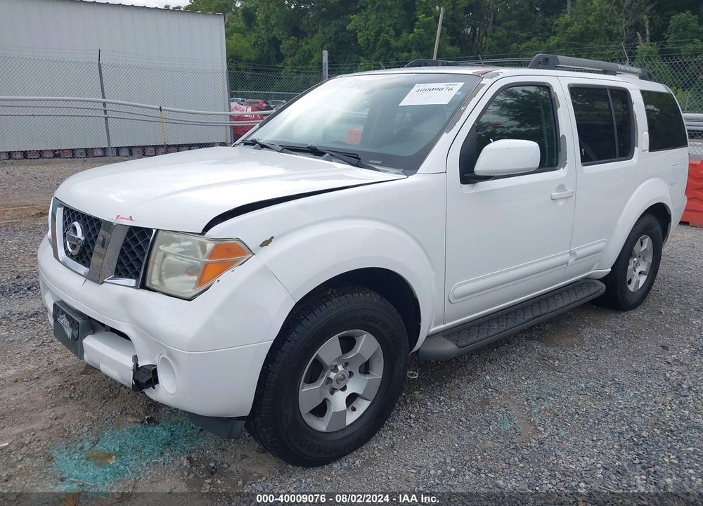 2006 NISSAN PATHFINDER SE VIN: 5N1AR18W16C635241