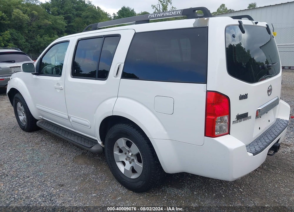 2006 NISSAN PATHFINDER SE VIN: 5N1AR18W16C635241