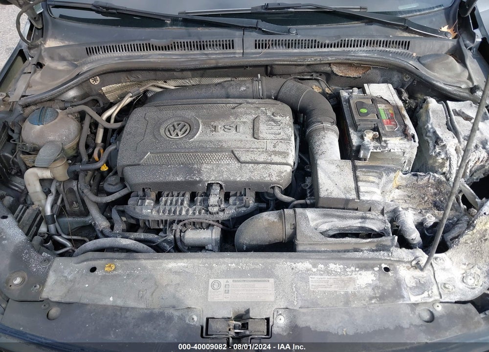 2014 VOLKSWAGEN JETTA 1.8T SE VIN: 3VWD17AJ6EM224955