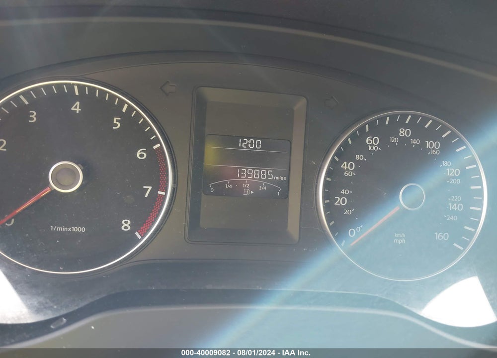 2014 VOLKSWAGEN JETTA 1.8T SE VIN: 3VWD17AJ6EM224955