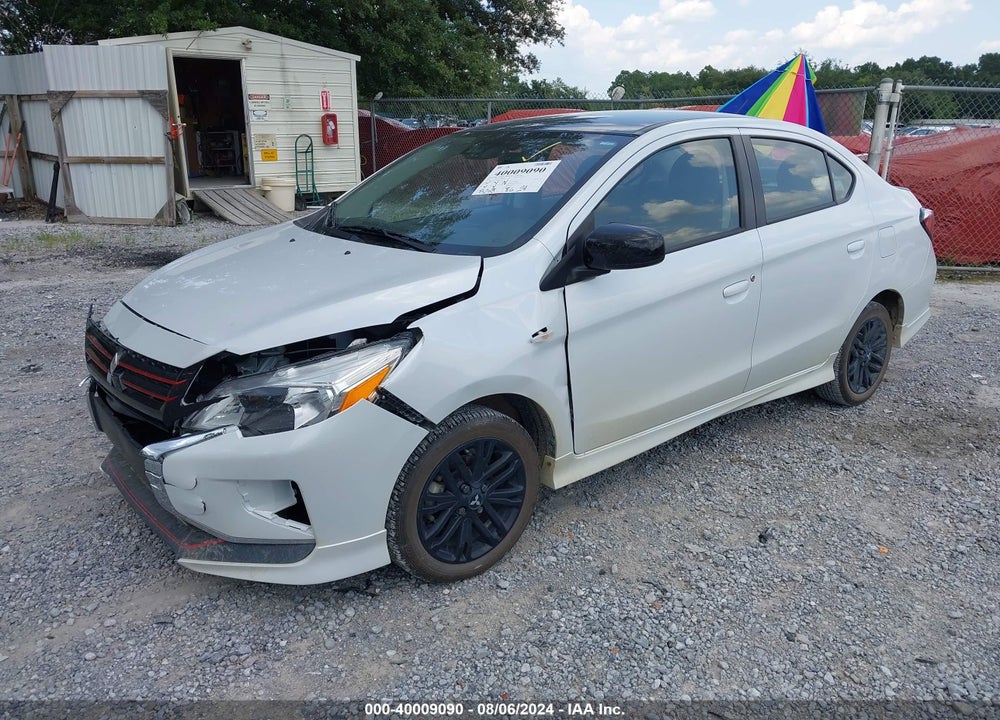 2024 MITSUBISHI MIRAGE G4 BLACK EDITION VIN: ML32FUFJ5RHF05387