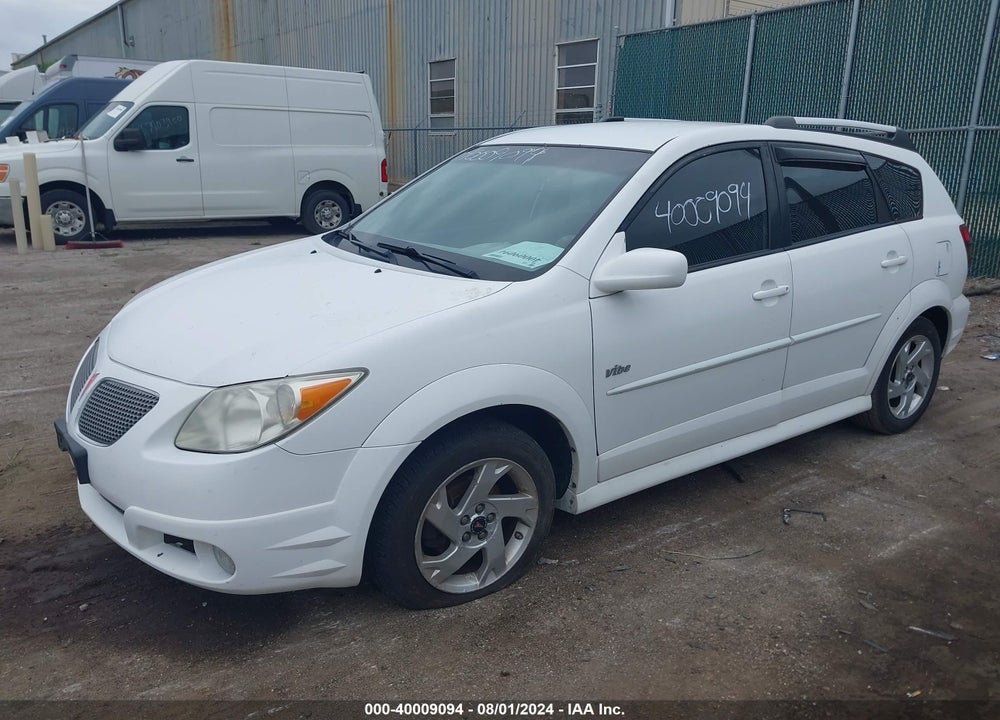 2008 PONTIAC VIBE VIN: 5Y2SL65848Z415900