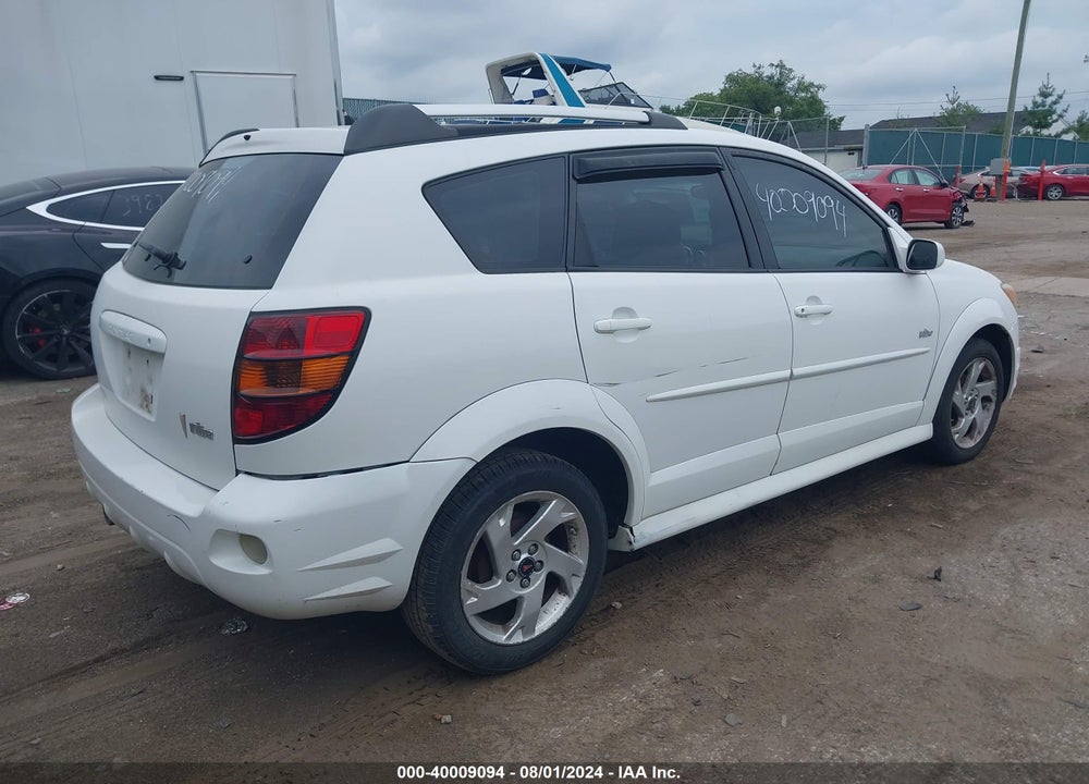 2008 PONTIAC VIBE VIN: 5Y2SL65848Z415900