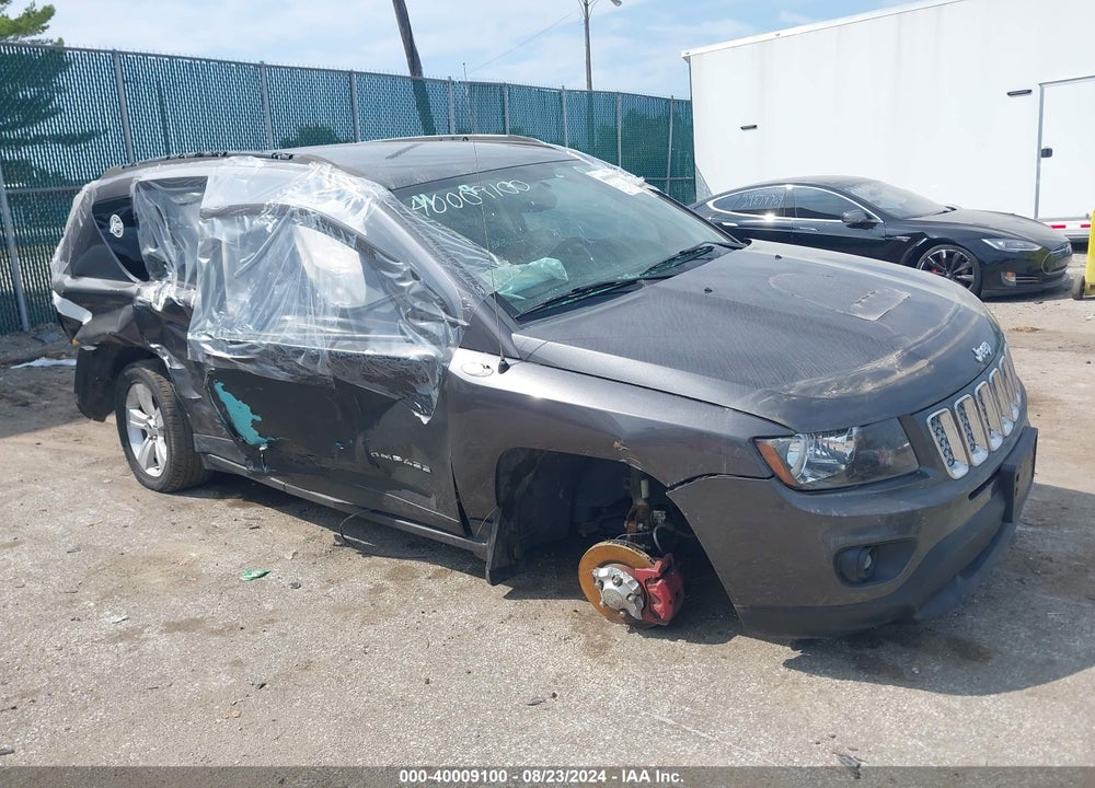 2014 JEEP COMPASS LATITUDE VIN: 1C4NJCEB3ED848873
