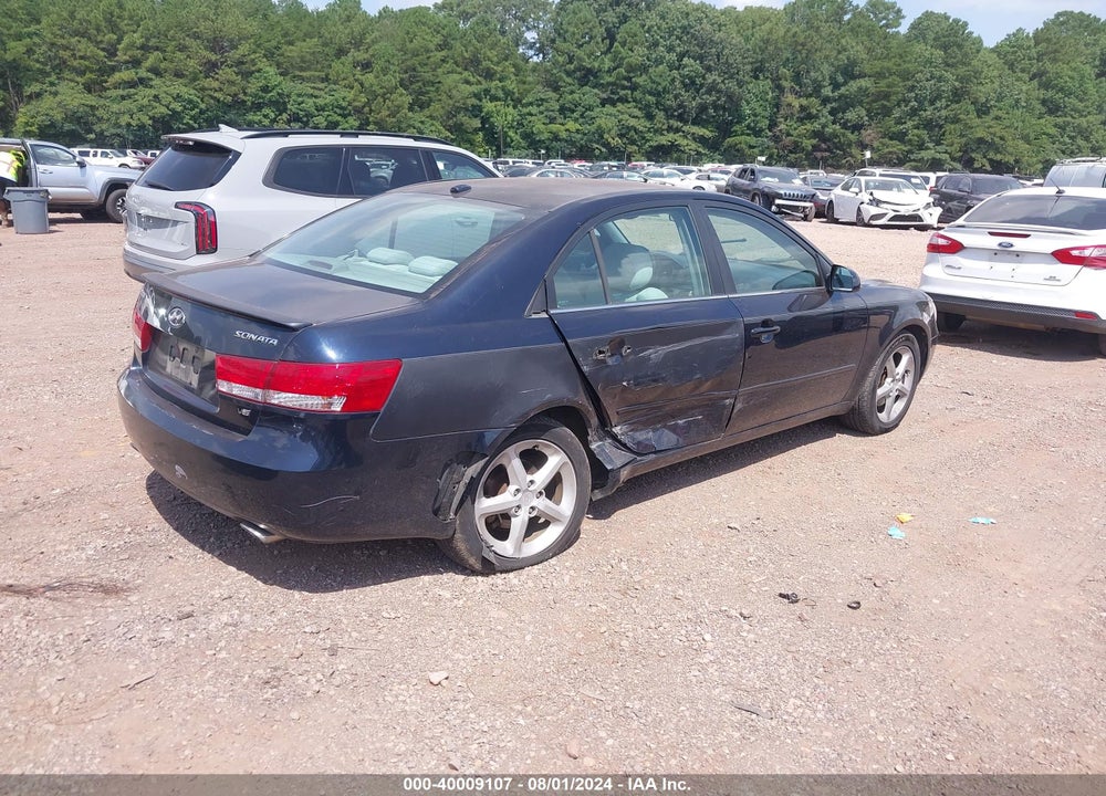 2008 HYUNDAI SONATA VIN: 5NPEU46F68H395152