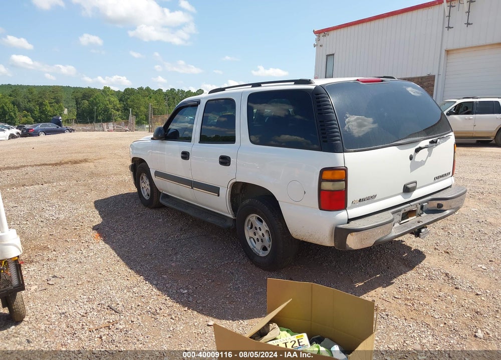 2004 CHEVROLET TAHOE LS VIN: 1GNEC13V94R170280