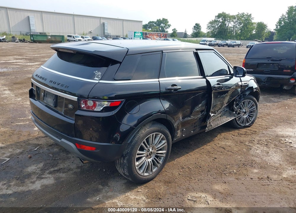 2012 LAND ROVER RANGE ROVER EVOQUE PURE PLUS VIN: SALVV2BGXCH683661