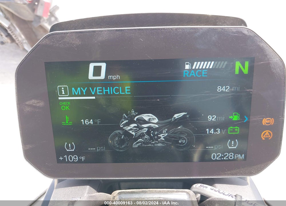 2024 BMW M 1000 R VIN: WB10E8309R6J98838