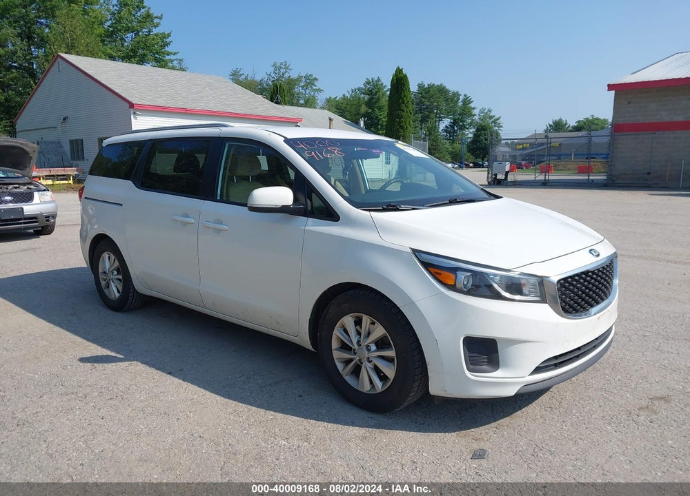 2016 KIA SEDONA LX VIN: KNDMB5C19G6149477