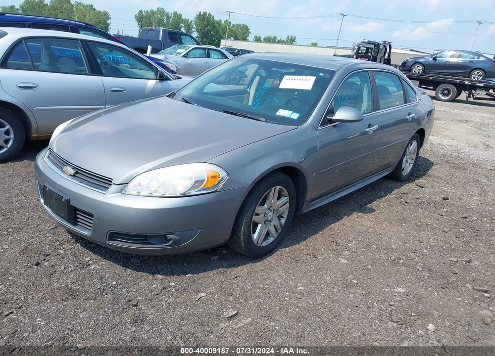 2009 CHEVROLET IMPALA LTZ VIN: 2G1WU57M691152184