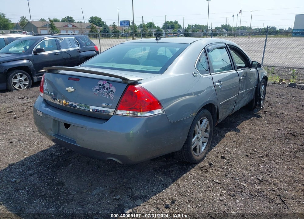 2009 CHEVROLET IMPALA LTZ VIN: 2G1WU57M691152184