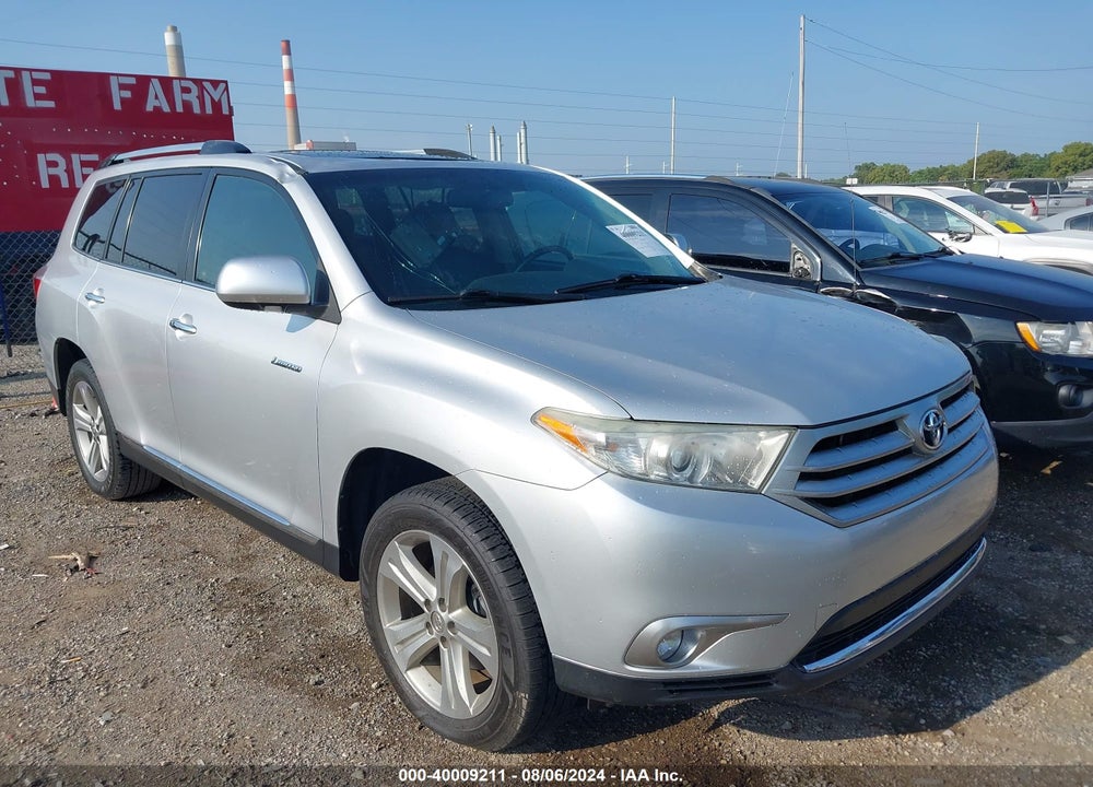 2012 TOYOTA HIGHLANDER LIMITED V6 VIN: 5TDDK3EH9CS135538